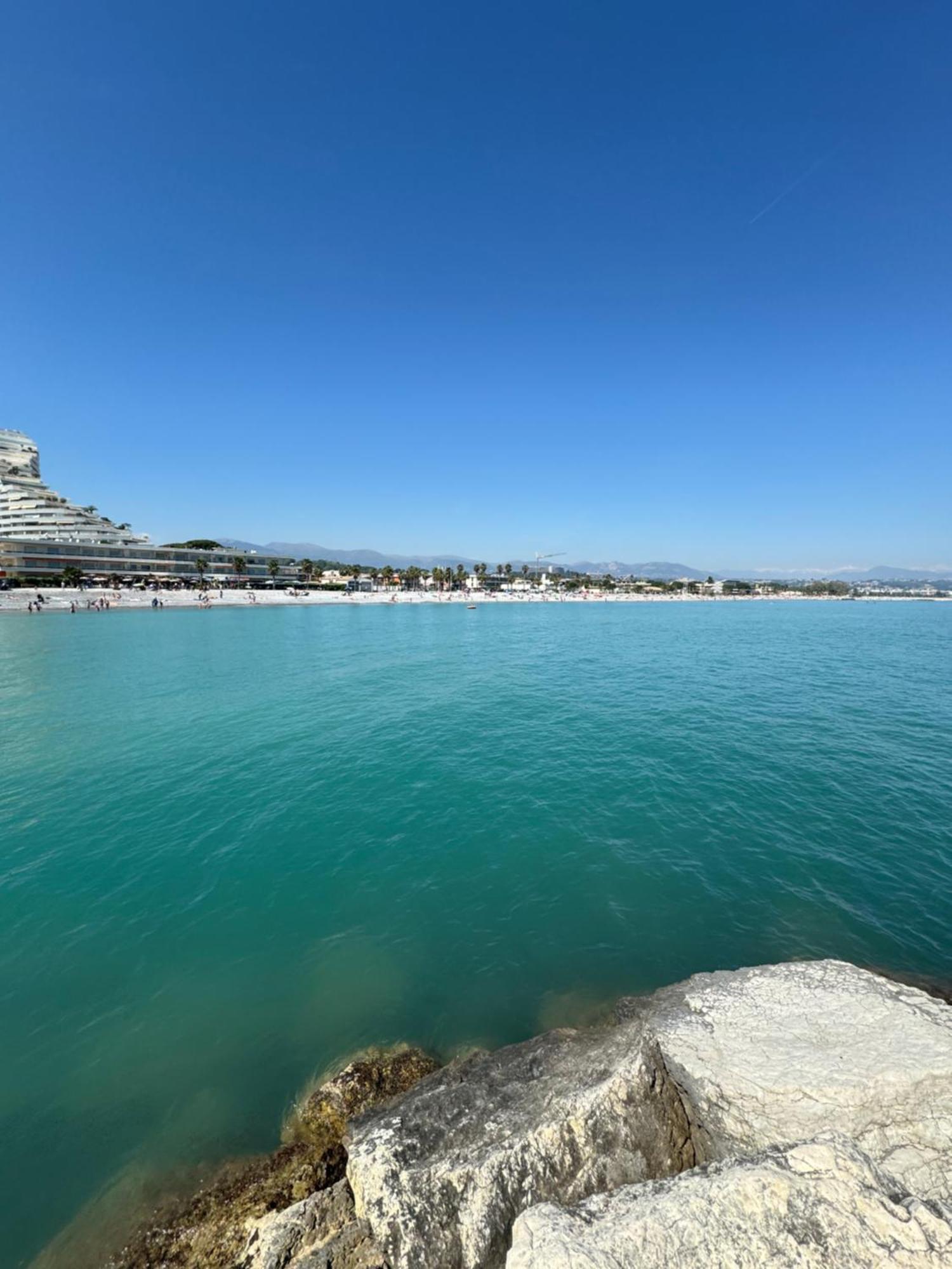 Appartemment Vue Mer Et Piscine Вильнёв-Лубе Экстерьер фото
